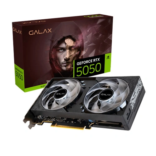 Galax RTX 5050 1-Click OC V2 8GB GDDR6 Graphics Card